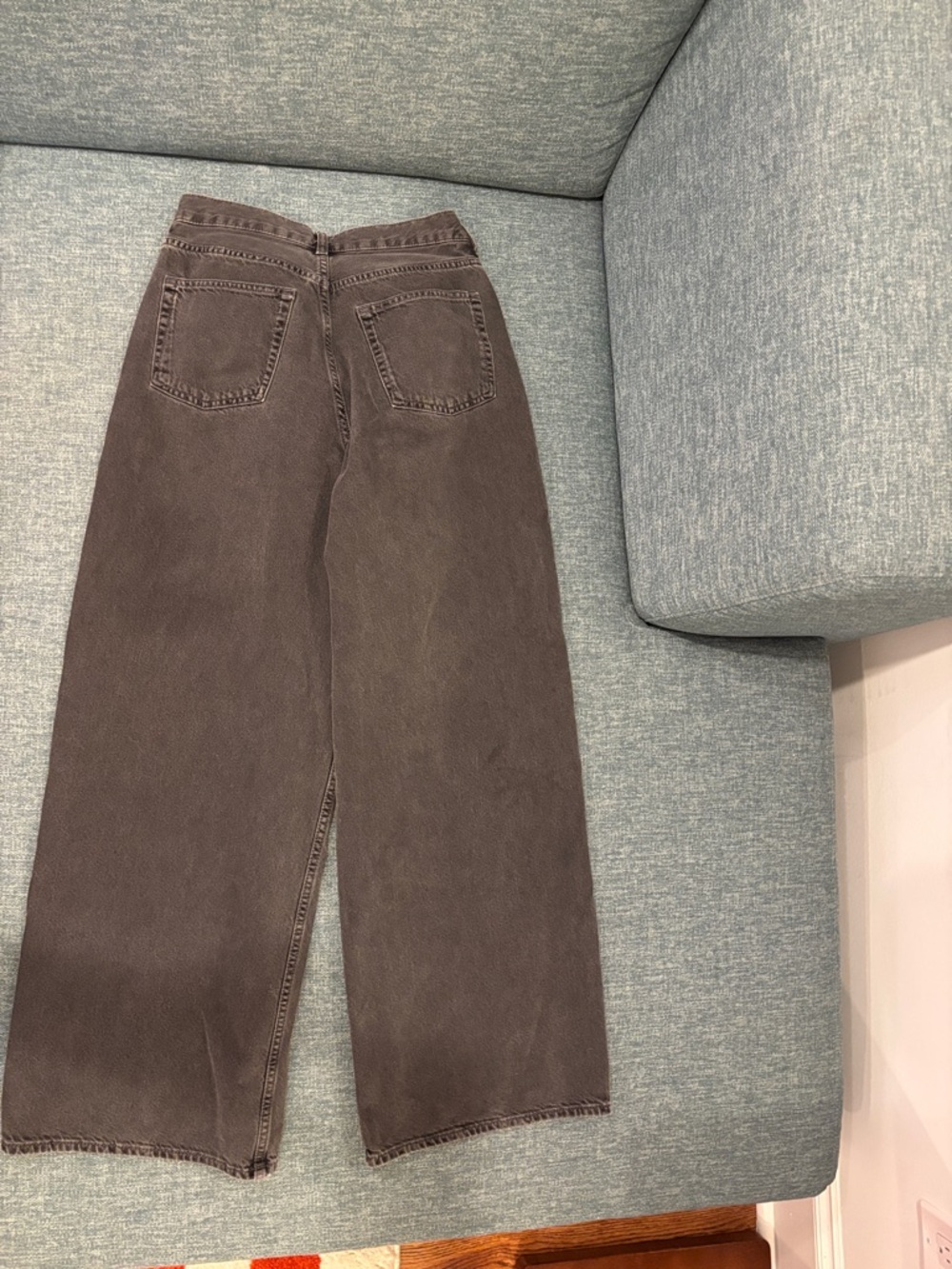 COS Women's Black Wide-Leg Jeans - Picture 4 of 4